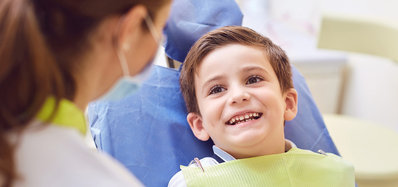 Little Boy at Dentist