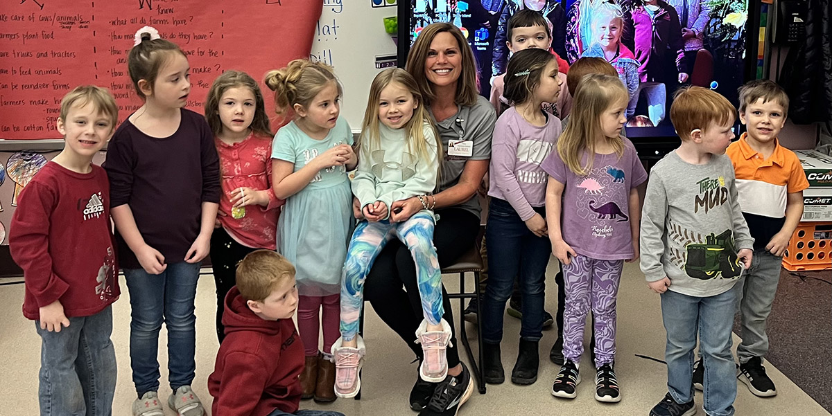 Laurel Health Dietitian Celebrates National Nutrition Month with Local Students