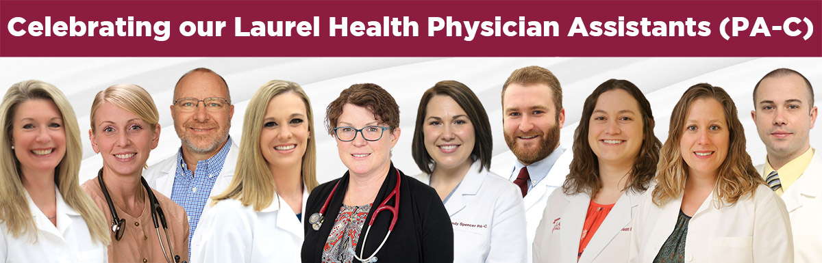 Group Photo of Laurel Health's Physician Assistant Team (PA-C) - Laurel Health Centers and Laurel Pediatrics